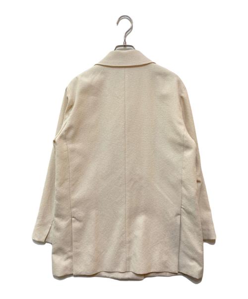 SLOBE IENA（スローブ イエナ）SLOBE IENA (スローブ イエナ) ループツイードダブルジャケット アイボリー サイズ:38の古着・服飾アイテム