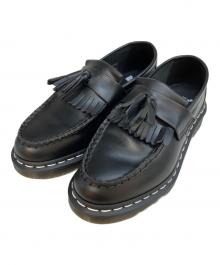 Dr.Martens（ドクターマーチン）の古着「ADRIAN ホワイト ステッチ ローファー　26805001」｜ブラック