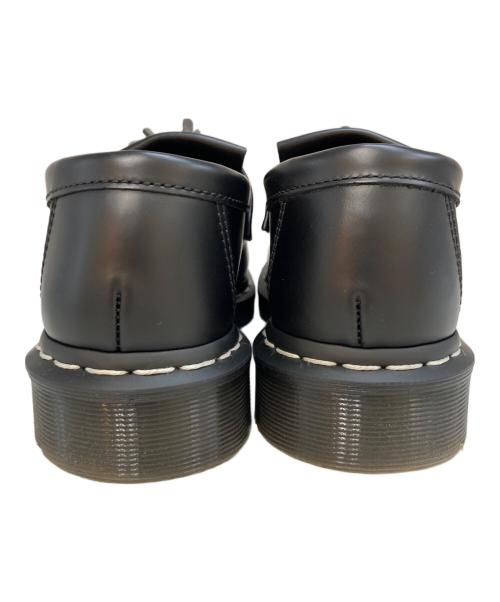 Dr.Martens（ドクターマーチン）Dr.Martens (ドクターマーチン) ADRIAN ホワイト ステッチ ローファー　26805001 ブラック サイズ:UK4の古着・服飾アイテム