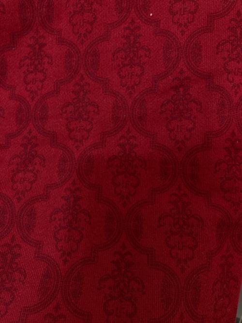 Lafayette（ラファイエット）Lafayette (ラファイエット) AMASK PATTERN Lafayette LOGO US COTTON HOODED SWEATSHIRT レッド サイズ:Lの古着・服飾アイテム