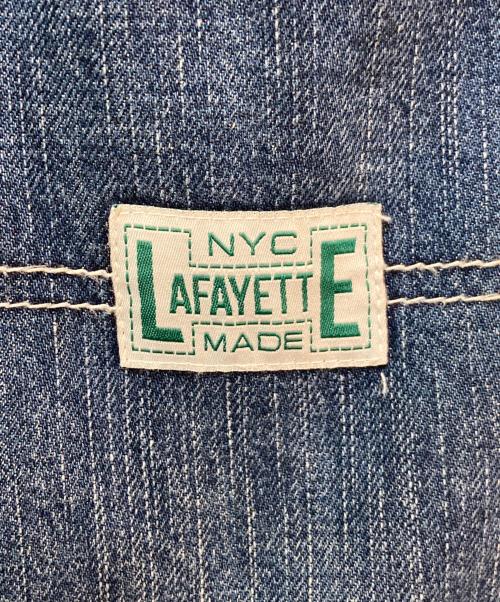 Lafayette（ラファイエット）Lafayette (ラファイエット) WASHED DENIM DOUBLE KNEE PAINTER PANTS インディゴ サイズ:32の古着・服飾アイテム