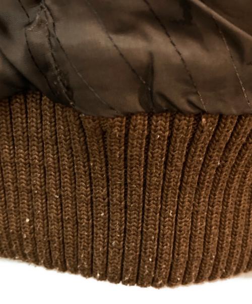 TRUSSARDI（トラサルディ）TRUSSARDI (トラサルディ) A-2 TYPE レザージャケット ブラウン サイズ:50の古着・服飾アイテム