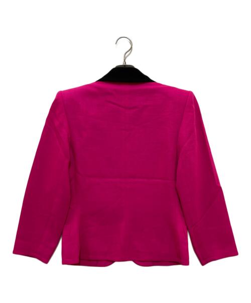 Yves Saint Laurent（イヴサンローラン）Yves Saint Laurent (イヴサンローラン) セットアップジャケット ピンク サイズ:Sの古着・服飾アイテム