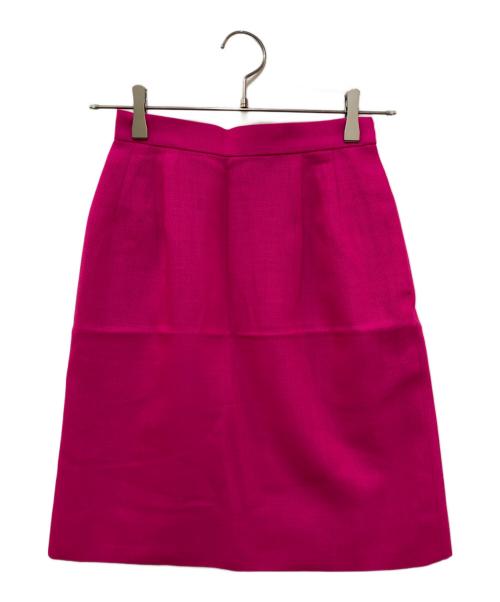 Yves Saint Laurent（イヴサンローラン）Yves Saint Laurent (イヴサンローラン) セットアップジャケット ピンク サイズ:Sの古着・服飾アイテム