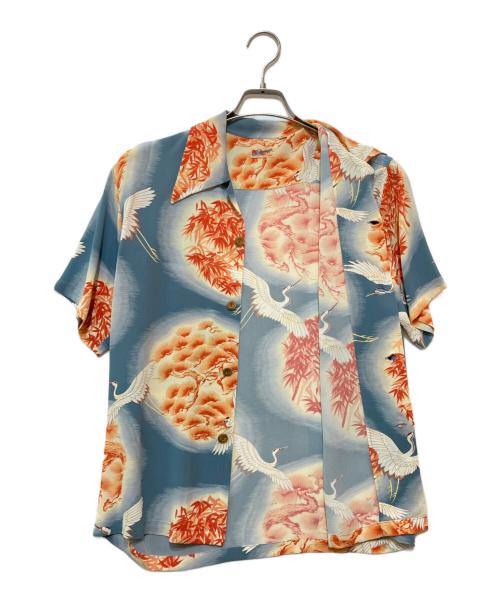 Sun Surf（サンサーフ）Sun Surf (サンサーフ) アロハシャツ　SS30320 ブルー サイズ:Sの古着・服飾アイテム