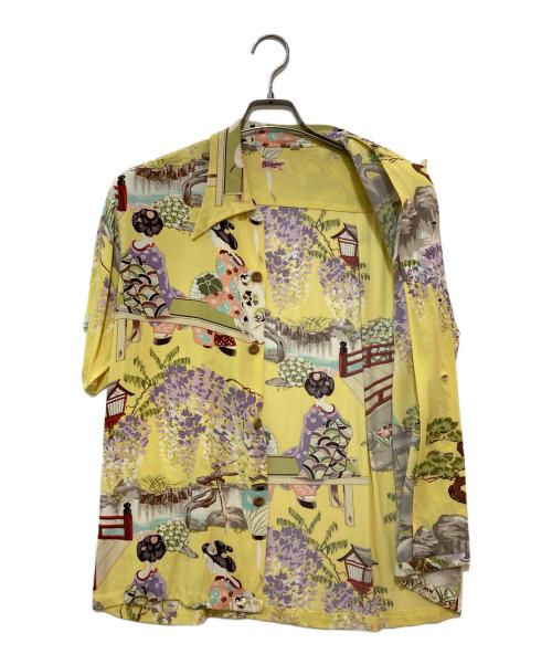 Sun Surf（サンサーフ）Sun Surf (サンサーフ) アロハシャツ　SS30110 イエロー サイズ:Sの古着・服飾アイテム