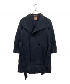 LARDINI ラルディーニ ヘリンボーン フーデッドコート サイズ：48 中古・古着通販】LARDINI (ラルディーニ) ヘリンボーン フーデッド