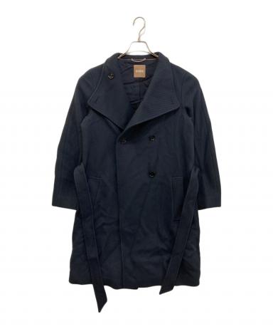【中古】 コート BOSS ブラック 即買い❌ 中古・古着通販】BOSS HUGO BOSS (ボス ヒューゴボス) チェスター