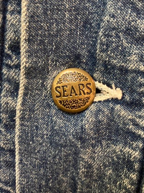 Sears（シアーズ）Sears (シアーズ) 70sデニムカバーオール インディゴ サイズ:XLの古着・服飾アイテム