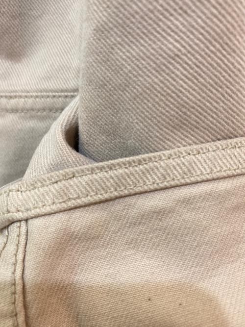 Stockholm Surfboard Club（ストックホルム サーフボード クラブ）Stockholm Surfboard Club (ストックホルム サーフボード クラブ) ロゴ ワークジャケット　4120400097 ベージュ サイズ:XLの古着・服飾アイテム