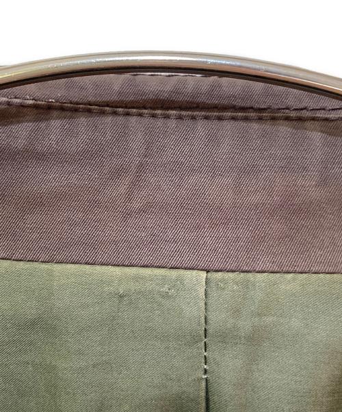 LOUIS VUITTON（ルイ ヴィトン）LOUIS VUITTON (ルイ ヴィトン) ステンカラーコート　MHBS10CG9 ブラウン サイズ:50の古着・服飾アイテム