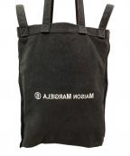 MM6 Maison Margielaエムエムシックスメゾンマルジェラ）の古着「トートバッグ」｜ブラック