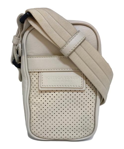 BOTTEGA VENETA（ボッテガベネタ）BOTTEGA VENETA (ボッテガベネタ) ポシェットショルダーバッグ w0618a アイボリーの古着・服飾アイテム