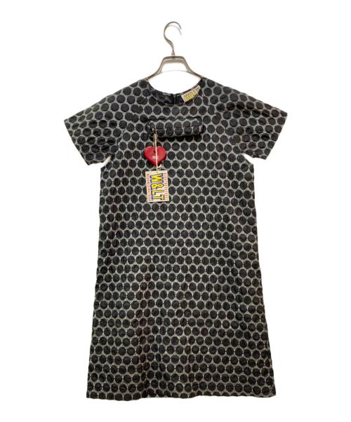W.&L.T（ウォルト）W.&L.T (ウォルト) GIRL DRESS グレー サイズ:Sの古着・服飾アイテム