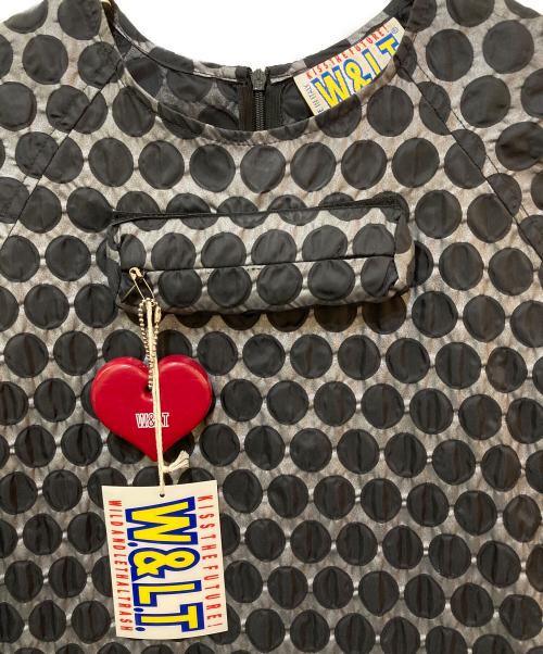 W.&L.T（ウォルト）W.&L.T (ウォルト) GIRL DRESS グレー サイズ:Sの古着・服飾アイテム