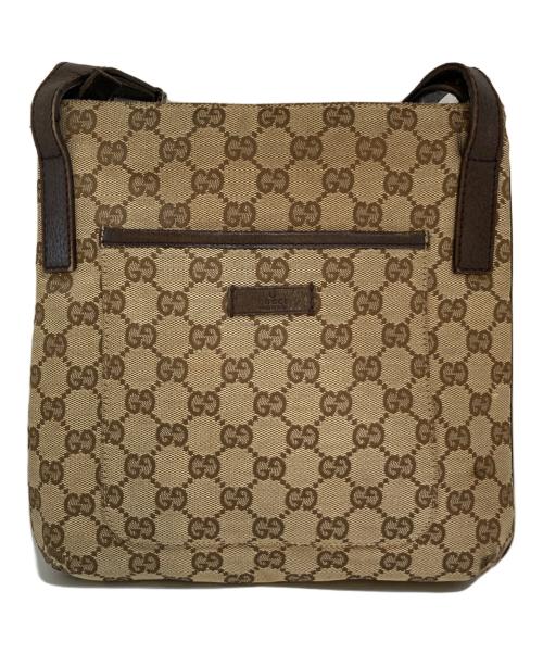 GUCCI（グッチ）GUCCI (グッチ) ショルダーバッグ 122793 ブラウンの古着・服飾アイテム