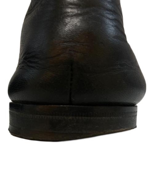 GUCCI（グッチ）GUCCI (グッチ) レザーローファー　121471 ブラック サイズ:42の古着・服飾アイテム