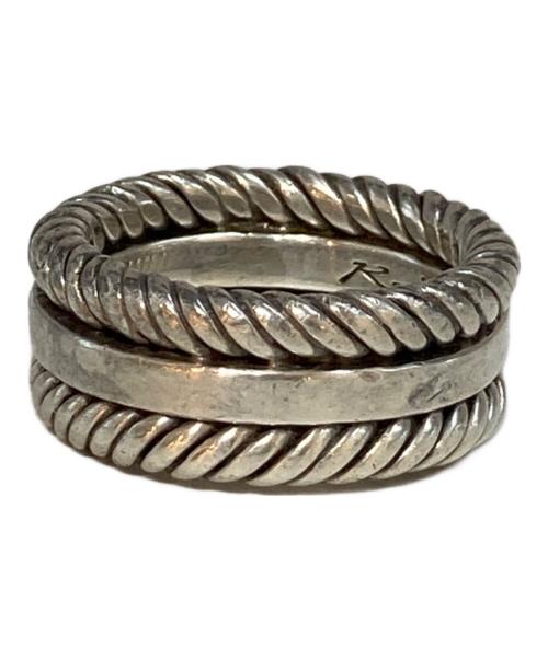 Navajo（ナバホ）Navajo (ナバホ) ワイヤーワークリング シルバー サイズ:23号の古着・服飾アイテム