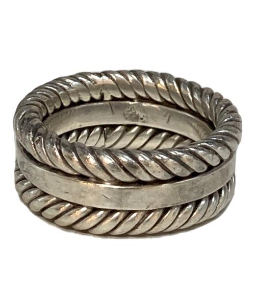 Navajo（ナバホ）Navajo (ナバホ) ワイヤーワークリング シルバー サイズ:23号の古着・服飾アイテム