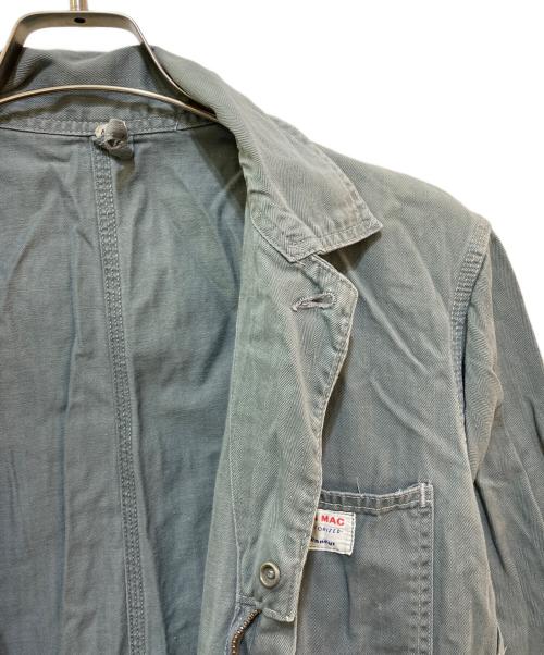 big mac（ビッグマック）big mac (ビッグマック) 60’ｓ ヘリンボーンオールインワン グレー サイズ:Ｓの古着・服飾アイテム