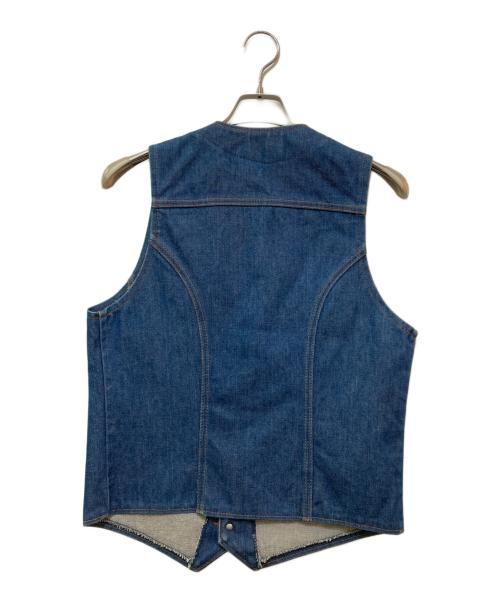 Wrangler（ラングラー）Wrangler (ラングラー) 70's デニムベスト インディゴ サイズ:Mの古着・服飾アイテム