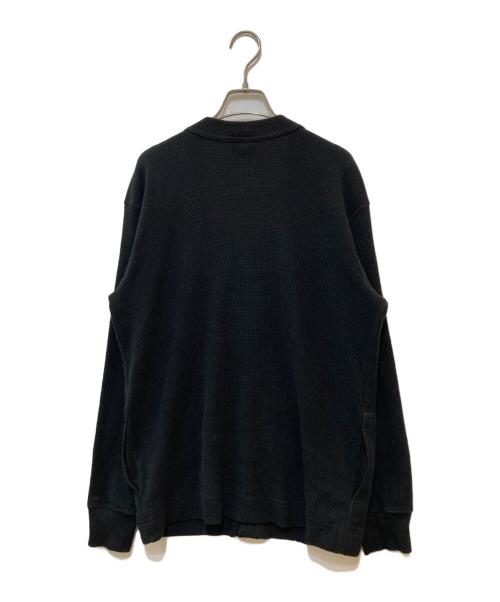 PS Paul Smith（ＰＳポールスミス）PS Paul Smith (ＰＳポールスミス) 鹿の子ニットカーディガン ブラック サイズ:Mの古着・服飾アイテム