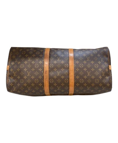 LOUIS VUITTON（ルイ ヴィトン）LOUIS VUITTON (ルイ ヴィトン) キーポル・バンドリエール55　M41414 ブラウンの古着・服飾アイテム