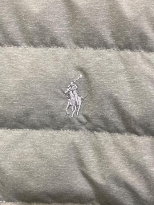 POLO RALPH LAUREN（ポロ・ラルフローレン）POLO RALPH LAUREN (ポロ・ラルフローレン) 切替ダウンジャケット グレー サイズ:Mの古着・服飾アイテム