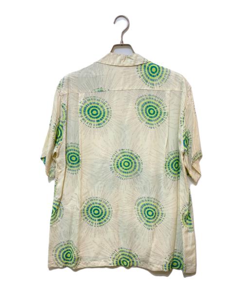 Sun Surf（サンサーフ）Sun Surf (サンサーフ) レーヨンアロハシャツ SS33320 ホワイト サイズ:Lの古着・服飾アイテム
