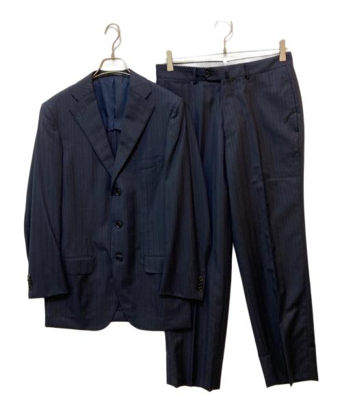 TOMORROW LAND（トゥモローランド）TOMORROW LAND (トゥモローランド) ウールセットアップスーツ ネイビー サイズ:46の古着・服飾アイテム