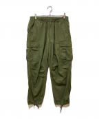 FATIGUE SLACKSファティーグスラックス）の古着「カーゴロングパンツ」｜カーキ