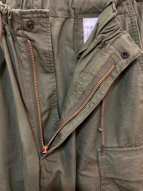 FATIGUE SLACKS（ファティーグスラックス）FATIGUE SLACKS (ファティーグスラックス) カーゴロングパンツ カーキ サイズ:Lの古着・服飾アイテム