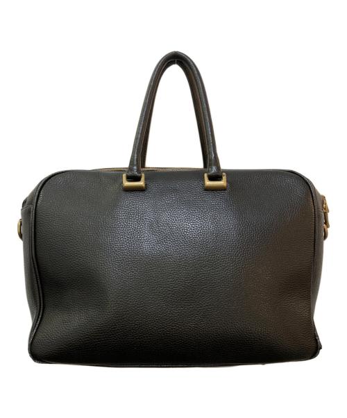 TOFF&LOADSTONE（トフアンドロードストーン）TOFF&LOADSTONE (トフアンドロードストーン) レザーブリーフケース ブラックの古着・服飾アイテム