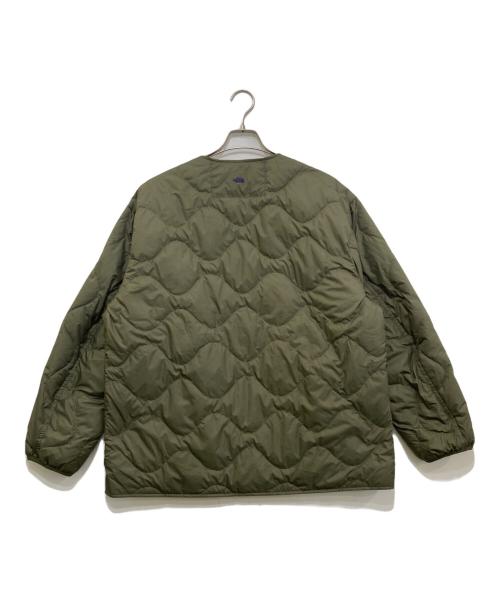 THE NORTHFACE PURPLELABEL（ザ・ノースフェイス パープルレーベル）THE NORTHFACE PURPLELABEL (ザ・ノースフェイス パープルレーベル) Field Reversible Down Cardigan　N24FA086 カーキ サイズ:M 未使用品の古着・服飾アイテム