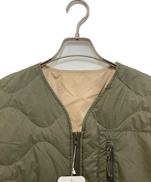 THE NORTHFACE PURPLELABEL（ザ・ノースフェイス パープルレーベル）THE NORTHFACE PURPLELABEL (ザ・ノースフェイス パープルレーベル) Field Reversible Down Cardigan　N24FA086 カーキ サイズ:M 未使用品の古着・服飾アイテム