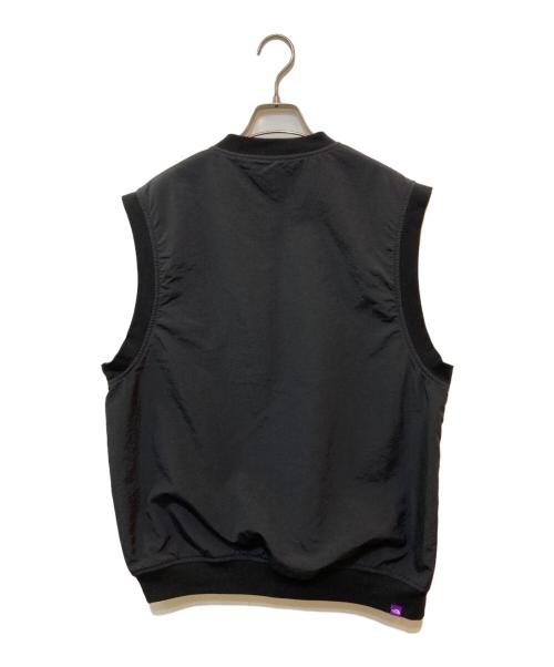 THE NORTHFACE PURPLELABEL（ザ・ノースフェイス パープルレーベル）THE NORTHFACE PURPLELABEL (ザ・ノースフェイス パープルレーベル) Nylon Tussah Field Vest - DIVERSE ブラック サイズ:S 未使用品の古着・服飾アイテム