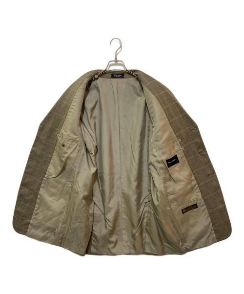 JOHN W NORDSTROM（ジョン・W・ノードストローム）JOHN W NORDSTROM (ジョン・W・ノードストローム) カシミヤ3Bジャケット ブラウン サイズ:サイズ表記なしの古着・服飾アイテム