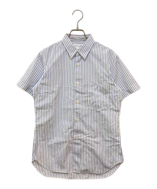 COMME des GARCONS SHIRT（コムデギャルソンシャツ）COMME des GARCONS SHIRT (コムデギャルソンシャツ) ストライプシャツ　CDGS8ST ブルー サイズ:Sの古着・服飾アイテム