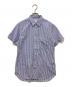 COMME des GARCONS SHIRT（コムデギャルソンシャツ）の古着「ストライプシャツ　CDGS8ST」｜ネイビー