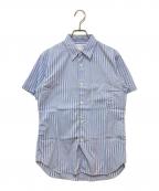 COMME des GARCONS SHIRTコムデギャルソンシャツ）の古着「ストライプシャツ　CDGS8ST」｜ブルー