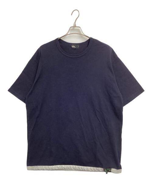 KOLOR（カラー）KOLOR (カラー) ボイル天竺 CUTSEW Tシャツ ブラック サイズ:4の古着・服飾アイテム