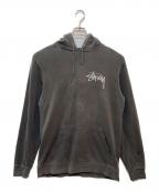 stussyステューシー）の古着「BASIC HOODIE　Z4000SA18P」｜グレー