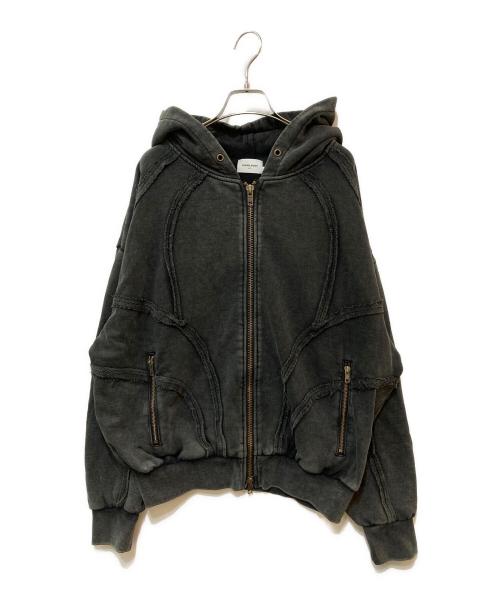 ANDER HUNK（アンダーハンク）ANDER HUNK (アンダーハンク) ジップパーカー グレー サイズ:Mの古着・服飾アイテム