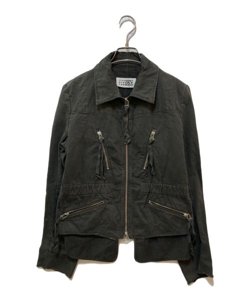 MM6 Maison Margiela（エムエムシックスメゾンマルジェラ）MM6 Maison Margiela (エムエムシックスメゾンマルジェラ) M69タイプタンカースジャケット グレー サイズ:40の古着・服飾アイテム