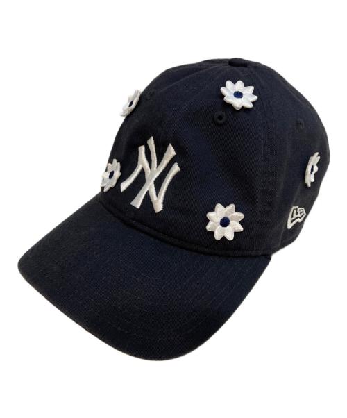 New Era（ニューエラ）New Era (ニューエラ) 3D FLOWER CAP ネイビーの古着・服飾アイテム