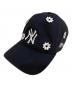 New Era（ニューエラ）の古着「3D FLOWER CAP」｜ネイビー