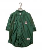 NIKEナイキ）の古着「WMNS NSW SHOOTING S/S SHIRT GCEL」｜グリーン