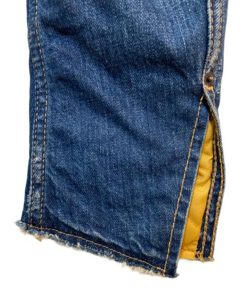 DSQUARED2（ディースクエアード）DSQUARED2 (ディースクエアード) キルト中綿デニムジャケット インディゴ サイズ:38の古着・服飾アイテム