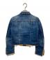 DSQUARED2 (ディースクエアード) キルト中綿デニムジャケット インディゴ サイズ:38：7000円