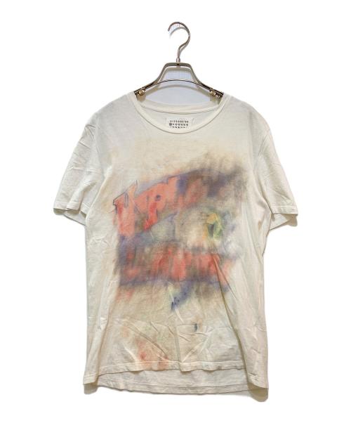 Maison Margiela（メゾンマルジェラ）Maison Margiela (メゾンマルジェラ) スプレーTシャツ　S50GC0320 ホワイト サイズ:44の古着・服飾アイテム